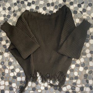 Olive Green LF Sweater